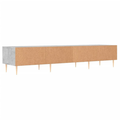 vidaXL Szafka pod TV, szarość betonu, 150x36x30 cm