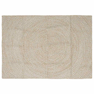Dywany pokojowe Naturalne i białe 140 x 200 cm Juta