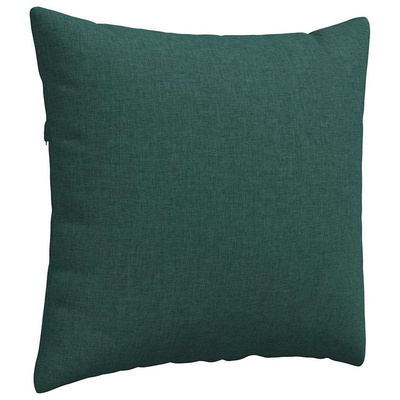Poduszki na sofę 2 pcs Ciemna zieleń 50 x 50 cm tkanina