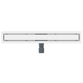 2 w 1 Odwodnienie prysznicowe Srebrny 80 cm Stal nierdzewna 304