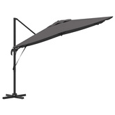 Parasol Roma Antracyt 286 x 284 x 265 cm Aluminium i Poliester