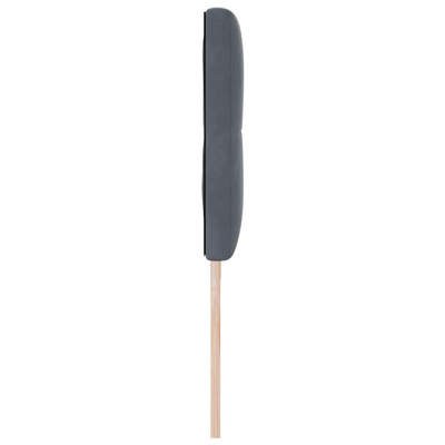 Zagłówek Ciemnoszary 200 cm Aksamit