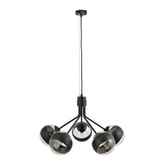 Lampa wisząca NOVA 5 BLACK/STRIPE