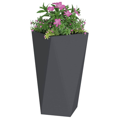 Donica Antracyt 40 x 40 x 75 cm Stal