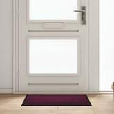 Dywanik drzwiowy Bordowy 60 x 40 x 1.2 cm Tkanina Teddy
