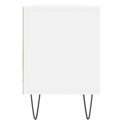 Szafka pod TV, biała, 150x30x44,5 cm, materiał drewnopochodny vidaXL