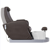 Fotel spa do pedicure Azzurro 016B brązowy  127546