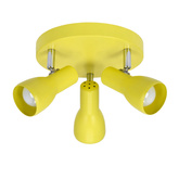 Lampa sufitowa plafon musztardowy regulowany 3xE14 Picardo 98-52414