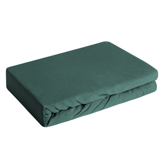 Prześcieradło Prze ciemnozielone 220x200 model standard