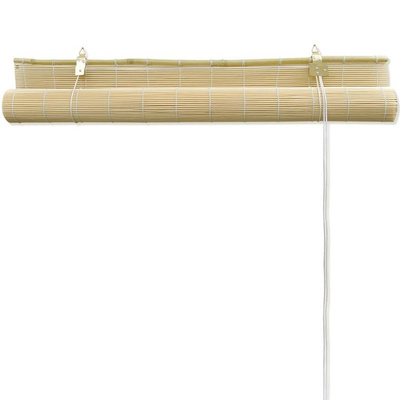 vidaXL Roleta bambusowa, 150x160 cm, naturalna