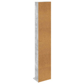 Kabinet na płyty CD Betonowy szary 33 x 23,5 x 175 cm