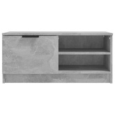 Szafka pod TV, szarość betonu, 80x35x36,5 cm