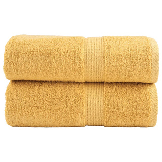Ręczniki toaletowe Premium, SOLUND 2 szt., złote, 30x30 cm, 600 g/m?
