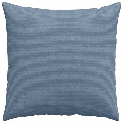 Poduszki na sofę 2 pcs Niebieski 80 x 80 cm Tkanina sztruksowa