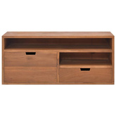 Szafka pod TV, 90x30x40 cm, lite drewno tekowe vidaXL