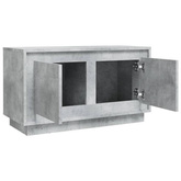 vidaXL Szafka pod TV, szarość betonu, 80x35x45 cm