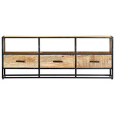 vidaXL Szafka pod TV, 120 x 30 x 45 cm, z litego drewna mango