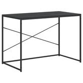 vidaXL Biurko komputerowe, czarne 110x60x70 cm materiał drewnopochodny