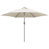 Zamienne pokrycie parasola ogrodowego, piaskowa biel, 300 cm