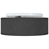Lampa Sufitowa Z reflektorami Czarny 30 x 30 x 13,5 cm tkanina