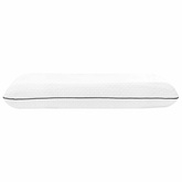Poduszka do spania Gładki Biały 80 x 35 x 10 cm Pianka żelowa