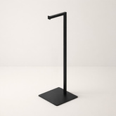 Czarny stojak na papier toaletowy KS-45 PAPER STAND z serii KAJA HOME