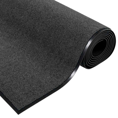 Dywanik wejściowy Inny Antracytowy i czarny 120 x 250 cm