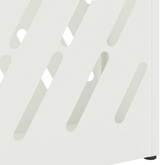 Stojak na Parasol Deszczowy Biały 28 x 12 x 41 cm Stal