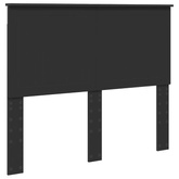 Ramka łóżka Czarny 120 x 200 cm Lite drewno sosnowe