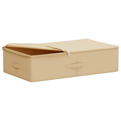 Skrzynia do przechowywania 24 pcs kremowy 70 x 40 x 18 cm