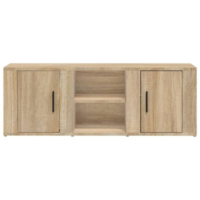 vidaXL Szafka pod TV, dąb sonoma, 100x31,5x35 cm
