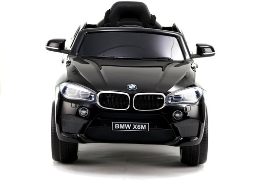 Auto na Akumulator BMW X6 SUV Światła LED MP3 Samchód Pojazd Czarny