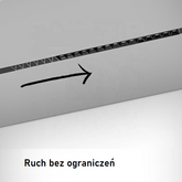 Szyna magnetyczna Abigali LWQ-1M-TRIM Magneto