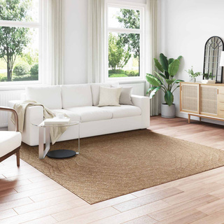 Dywany pokojowe Moiré AGIRA Naturalny 240 x 240 cm Poliester