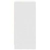 Komoda Biała 29,5x34x76 cm Drewno klejone