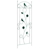 Ogrodzenie Ogrodowe 3 pcs Zielony 110 x 40 cm Stal