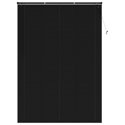 Żaluzja wenecka Czarny 213 x 150 cm 25 mm PVC