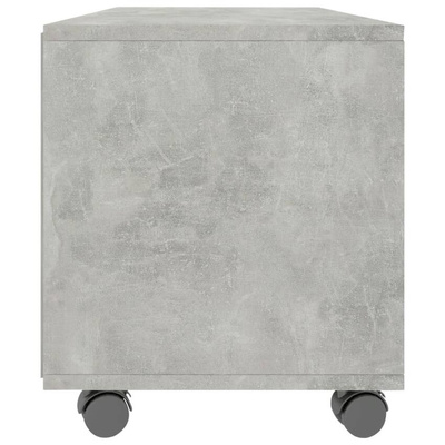 vidaXL Szafka pod TV, kolor betonowy szary, 90x35x35 cm
