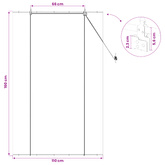 Roleta naturalny 110 x 160 cm Bambus