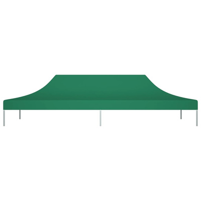Dach do namiotu imprezowego, 6 x 3 m, zielony, 270 g/m?