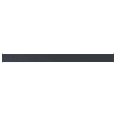 Parapet okienny Antracytowy z rysunkiem drewna PVC
