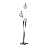 Lampa stojąca HUNTER LP3 BLACK/GRAFIT
