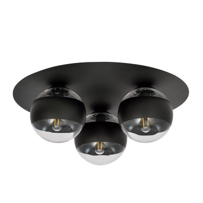 Lampa sufitowa SOLAR 3 BLACK/STRIPE