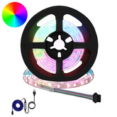 Taśma LED 12 pcs Czarny i przezroczysty 1200 mm Miedź i plastik