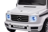 Pojazd Na Akumulator Mercedes G500 Biały 4x4