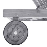 vidaXL Leżak, lite drewno akacjowe