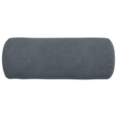 Poduszki Wałkowe 2 pcs Ciemnoszary ? 15 x 40 cm