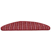 Samoprzylepne maty na schody 15 pcs Czerwony 56 x 17 x 3 cm