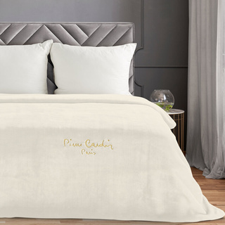 Koc Pier kremowy 160x220