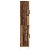 Highboard 2 szt. Stare drewno 69,5 x 34 x 180 cm